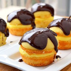 Boston Cream Cupcakes
