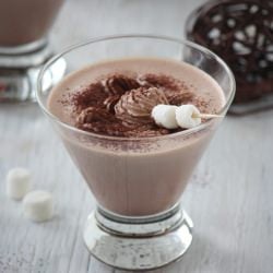 Nutella Shake with Nutella Cream