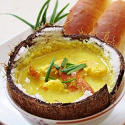 Prawn in Coconut Soup