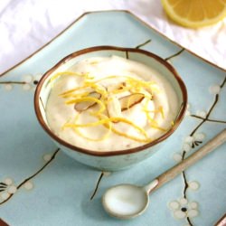 Frozen Banana-Lemon Cream