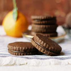 Chocolate and Bergamot Cookies