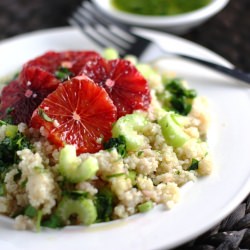 Blood Orange Bulgur Salad