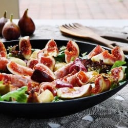 Fig, Prosciutto & Pear Salad