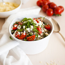 Couscous Salad with Lentils