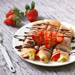 Strawberry Crepes