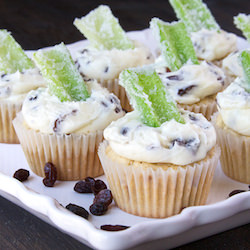 Ants on a Log Cupcakes