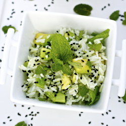 Jasmine Rice with Avocado