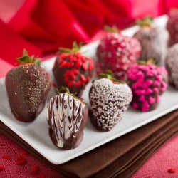Dark Chocolate Dipped Strawberries