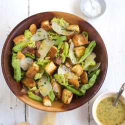 Chicken Caesar Salad with Bacon