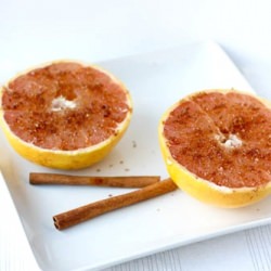 Broiled Grapefruit with Caramelized