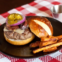 Bacon Jalapeno Jack Burger