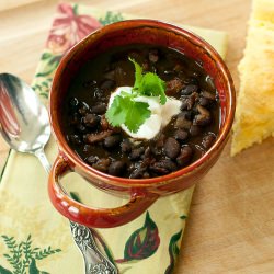 Smoky Black Bean Soup