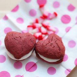 Red Velvet Whoopie Pies
