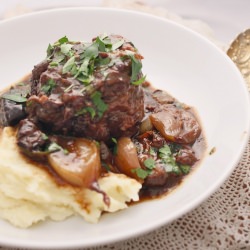 Oxtail with Prunes, Orange