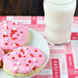 Soft Frosted Sugar Cookies