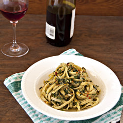 Pasta with Spinach