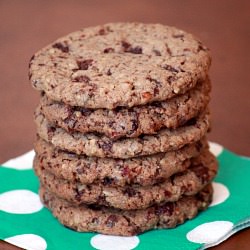Chocolate Cranberry Cookies