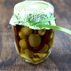 Feta Stuffed Olives