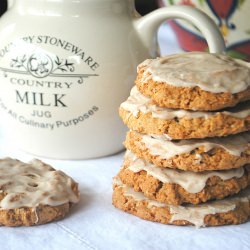 Iced Oatmeal Cookies