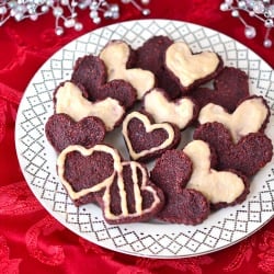 Raw Red Velvet Cookies