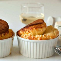 Gorgonzola Soufflés