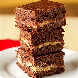 Raspberry Cream Cheese Brownies