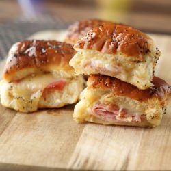 Sweet Ham & Swiss Sliders