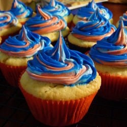 Super Bowl Cupcakes