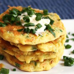 Healthier Zucchini-Carrot Fritters
