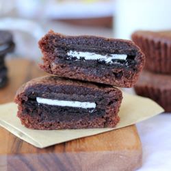 Oreo Nutella Brownie Bites