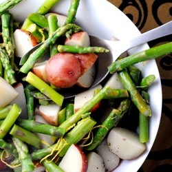 Lemony Asparagus & New Potatoes