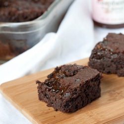 Gluten-Free Raspberry Swirl Brownie