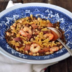 Vegetable and Shrimp Soup