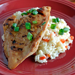 Asian Chicken over Rice