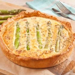 Asparagus & Pancetta Quiche