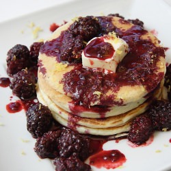 Lemon Ricotta Griddlecakes