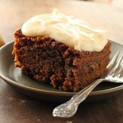 Guinness and Molasses Cake
