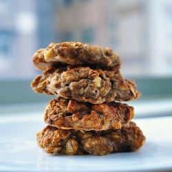 Healthy Chai Banana Oat Cookies