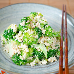 Tofu Broccoli Salad