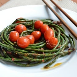 Spicy Long Green Beans