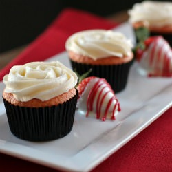 The Ultimate Strawberry Cupcake