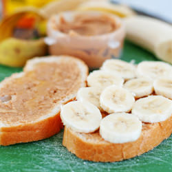 Peanut Butter & Banana French Toast