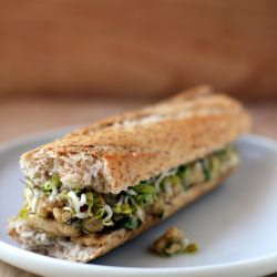 Roasted Tofu Sandwich