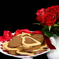 Valentine’s Day Cookie Hearts