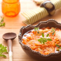 Chicken with Pumpkin and Carrot