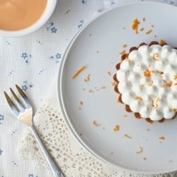 Blood Orange Curd Tartelette