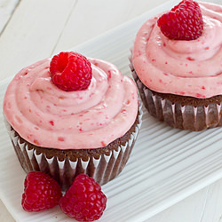 Chocolate Lambic Cupcakes