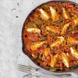 Simple Vegetable Paella