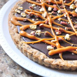 Chocolate Chip Turtle Tart