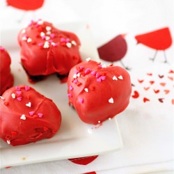 Valentine Cake Truffles